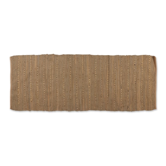 DII® Taupe Rag Rug, 2ft. x 6ft.